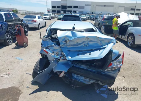 2014 Hyundai Accent Gls from USA, damaged, VIN KMHCT4AE9EU633176